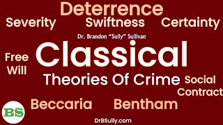 Classical Theories of Crime  Beccaria Bentham amp Deterrence [upl. by Ikey458]