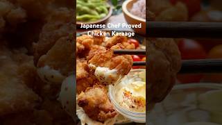 Japanese Chef Proved Karaage Recipe 🍗🍗🍗 chicken japanesefood shorts [upl. by Canfield]