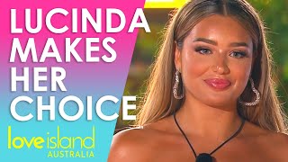 Love Island UKs Lucinda chooses the boy she will Couple Up with  Love Island Australia 2023 [upl. by Anua691]