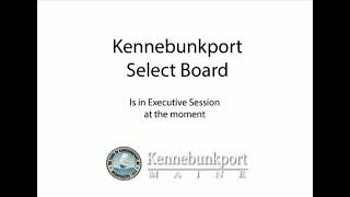 Kennebunkport Select Board  October 24 2024 [upl. by Ecinert515]