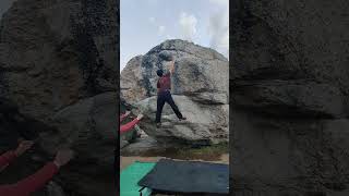 Tuolumne Meadows Bouldering  Double Dyno Sit V4 [upl. by Asirrac796]