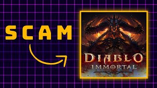 Diablo Immortal Is Such A Scam That Its Being BANNED [upl. by Nishom]