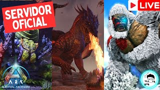 ARK ASCENDED SERVIDOR OFICIAL EPI 191 TODOS OS BOSS DA ILHA COM OS INCRITOS [upl. by Syst172]