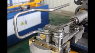 SANCO car motobile pillow auto seat headrest pipe tube bending machine [upl. by Silohcin]