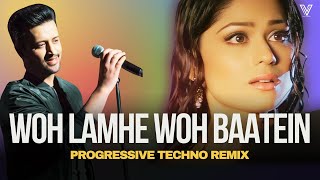 Woh Lamhe  DJ Veeru  Progressive Techno Remix  Latest Bollywood Remix  Viral Mashup 2024 [upl. by Nashbar]