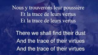 La Marseillaise the Song of Marseille with French Lyrics and English Translations [upl. by Sidonie731]