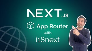 Nextjs App Router with i18next Internationalization Tutorial [upl. by Sonja68]