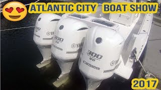 ATLANTIC CITY IN WATER BOAT SHOW 2017 [upl. by Ecienal]