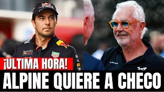 ¡BOMBAZO FLAVIO BRIATORE QUIERE A CHECO PÉREZ EN ALPINE PARA 2025 [upl. by Decato]