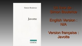 Une discussion sur Javotte de Simon Boulerice [upl. by O'Shee]