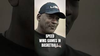 Speed wins games  Michael Jordan Basketball Defense [upl. by Burgwell]