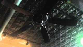 52quot Emerson Design House Ceilings Fans in Black at Merry Arts Pub and Grill [upl. by Sileas]