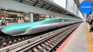 Japans FASTEST Train Experience at 320kmph200mph  Bullet Train Hayabusa [upl. by Agace]