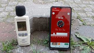 Noise loudness sound meter decibel meter Real vs mobile app comparison [upl. by Gerdeen]