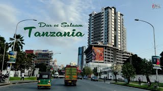 Drive in Dar es Salaam city 2022  On the way to Julius Nyerere International Airport Tanzania [upl. by Kolva]