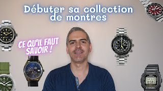 Débuter sa collection de montres  Ce quil vous FAUT savoir  La collection à 3 montres [upl. by Eekcaj301]