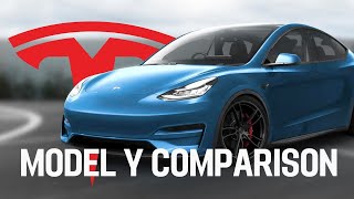 Tesla Model Y 2024 vs 2023 Comparison Update [upl. by Noiram]