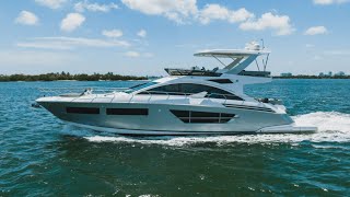 Cruisers Yachts 2023 60 Cantius Fly Walkthrough  Gregg Kopp  MarineMax Miami [upl. by Darrill]