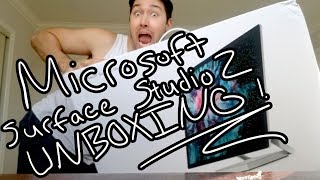 Microsoft Surface Studio 2 Unboxing [upl. by Hibbitts]