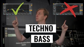 Techno Bass richtig abmischen  Mit diesen EQ Tricks zum perfekten Lowend [upl. by Englebert]