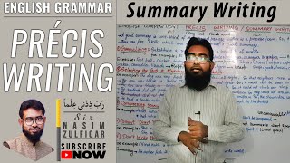 Précis Writing  Making a Summary  Tips amp Tricks [upl. by Yznyl]