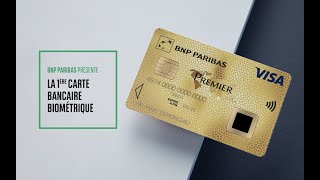 BNP Paribas présente la 1ère carte bancaire biométrique  Version Longue [upl. by Auqined532]