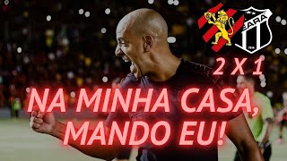 SPORT VENCE O CEARÃ EM UM CLÃSSICO CHEIO DE POLÃŠMICAS E ENCAMINHA O ACESSO A SÃ‰RIE A [upl. by Yrehcaz92]