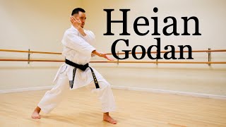 Kata Heian Godan Full Tutorial [upl. by Barbuto]