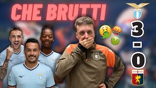 🤮🤢BRUTTI BRUTTI LAZIO GENOA 30  LIVE REACTION DA CASA [upl. by Benia]