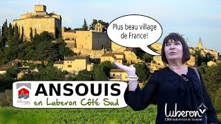 Ansouis en Luberon Côté Sud [upl. by Afatsom]