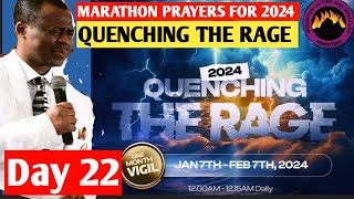 DAY22 Quenching The Rage Pray your way into 2024 MFM Dr Olukoya Nigeria 27 Minutes to Midnight 2024 [upl. by Linnet]