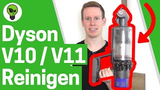 Dyson V10V11 Reinigen ✅ ULTIMATIVE ANLEITUNG Wie Filter Entleeren amp Staubsauger Bürsten Reinigen [upl. by Dudley]