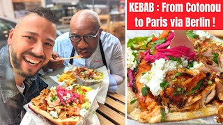 Ce KÉBABIER du BÉNIN découvre le BERLINER KEBAB à Paris   VLOG 1363 [upl. by Darooge349]