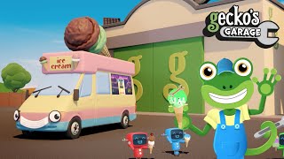 Ice Cream Van For Kids  Vicky The Ice Cream Truck  Geckos Garage  Learn Colors For Toddlers [upl. by Halette349]