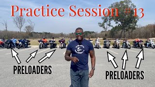 Practice Session 13  Advanced Slow Speed Motorcycle Riding Skills [upl. by Achorn]