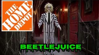 BEETLEJUICE 🪲 Animatronic HomeDepot beetlejuice halloween homedepot codeorange [upl. by Airliah]