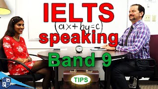 IELTS Speaking Band 9 Grammar Tips and Interview [upl. by Euqinoj835]