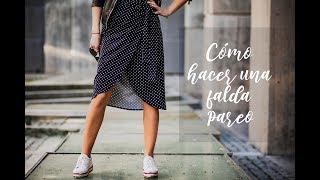 Cómo hacer una falda pareo [upl. by Hollister]