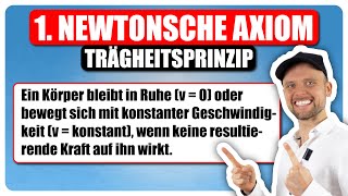 1 Newtonsche Axiom  Trägheitsgesetz [upl. by Dart790]