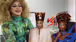 Reaction  Nymphia Wind amp Sapphira Cristáls Lip SyncFor The Crown 👑 RuPauls Drag Race [upl. by Ethelbert]