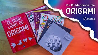 Mi biblioteca de Origami 📚  Pekeño 💜 [upl. by Awuhsoj]