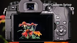 Panasonic LUMIX DMCG85 Custom Setup [upl. by Lesna]