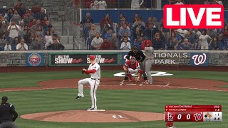 🔴LIVE NOW Washington Nationals vs StLouis Cardinals  Jul 5 2024 MLB Full Game  MLB 24 EN VIVO [upl. by Lim120]