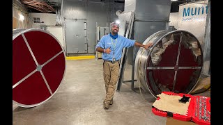 Munters Dehumidifier Desiccant Wheel Repair in South Florida [upl. by Orferd]