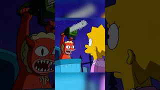 Lisa cannot overcome her fear👺 simpsons short [upl. by Lebazi]