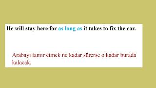 Adverbial clauses of Duration Süre Zarf cümlecikleri [upl. by Mandell]