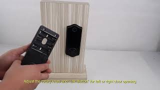 BD1 Smart door lock installation video [upl. by Limay582]