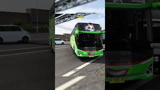 BUS NYENGIR COSPLAY ANGKOT🤣 ets2 bus basuri [upl. by Enyak]