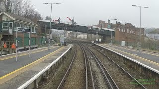 Hastings to Ashford International – Hastings DEMU cab ride – 31 December 2016 [upl. by Ecinahc]