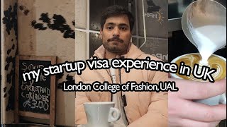 my startup visa experience in the UK  international graduate journey [upl. by Feodor]